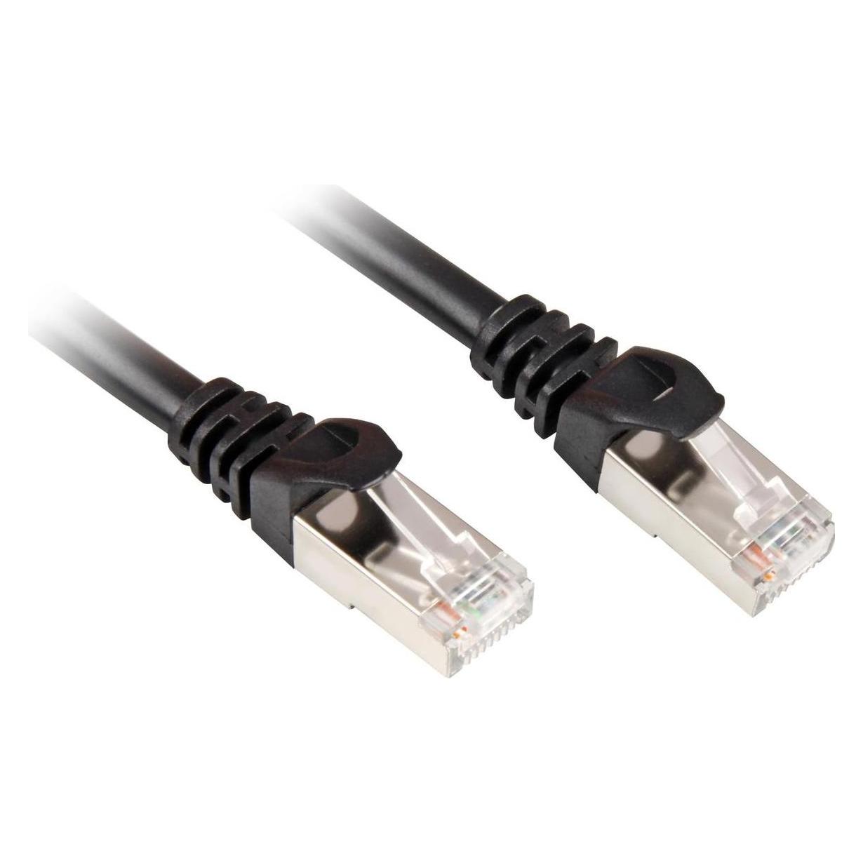 Sharkoon RJ45 CAT.6 SFTP bk 1,5m (SFTP, CAT6, 1.50 m) (4044951017805)