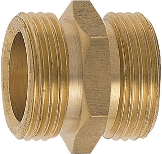 Raccord fileté GEKA laiton filetage ext. 1/2 x 1/2 po. pièce. GEKA (30.0401.9)