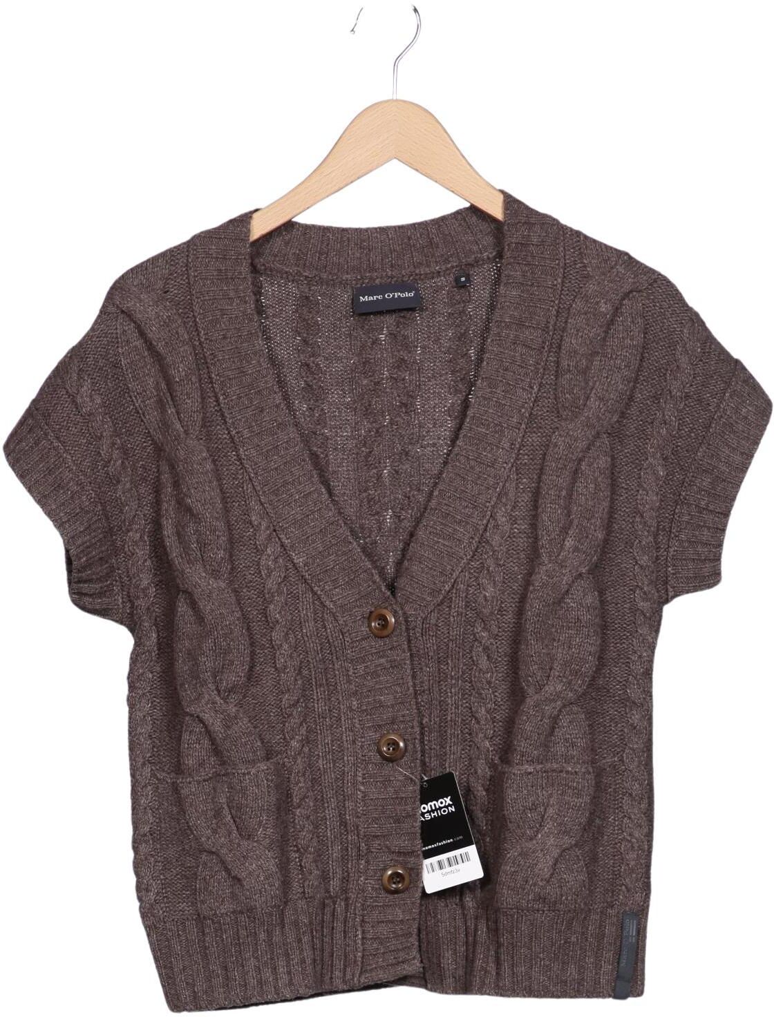 Marc O' Polo Strickjacke, Braun, Gr. S, Seide / Merino - Second Hand