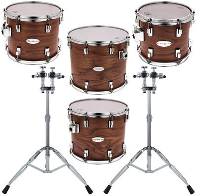 DrumCraft Concert Tom Set W/M DB Walnuss