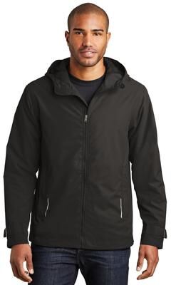 Port Authority J7710 Northwest Slicker in Black size XL   Polyester