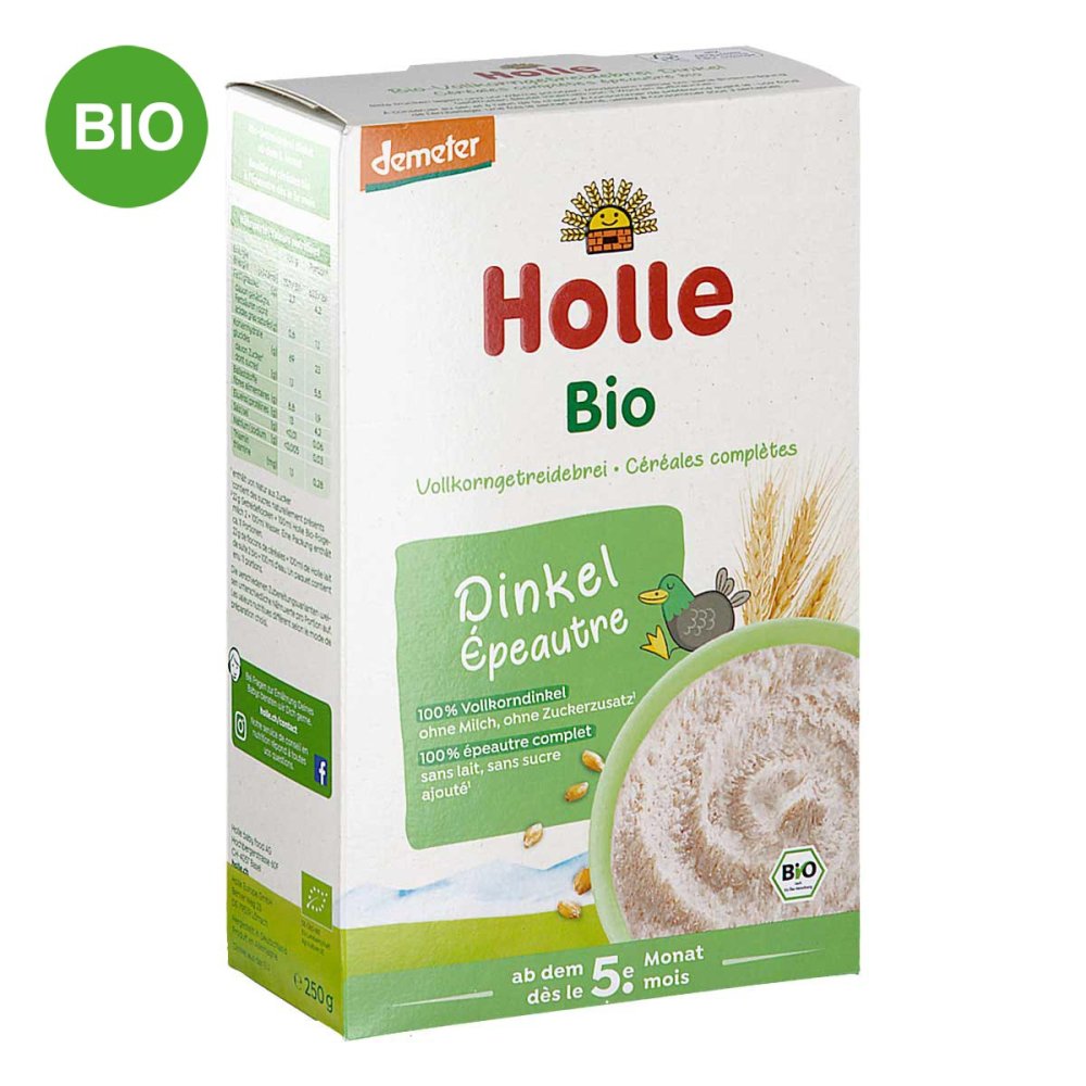 Holle baby food AG Holle Bio Babybrei Dinkel 02909246