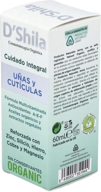 D Shila Cuidado Integral Unhas E Cutículas 60 ml