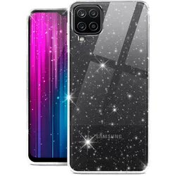 moex Sparky Case Samsung Galaxy A12 mit Glitzer Design