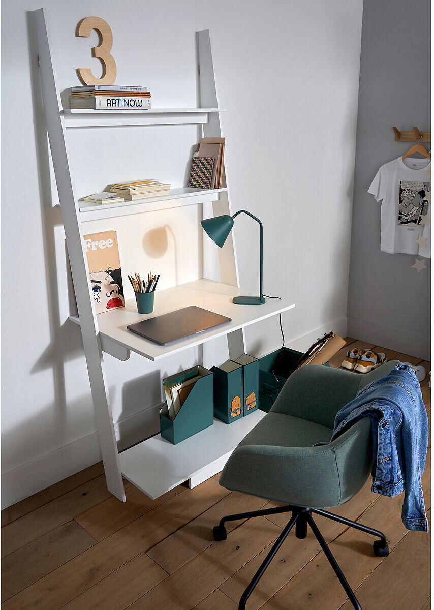 LA REDOUTE INTERIEURS Fauteuil de bureau rotatif à roulettes, Halva