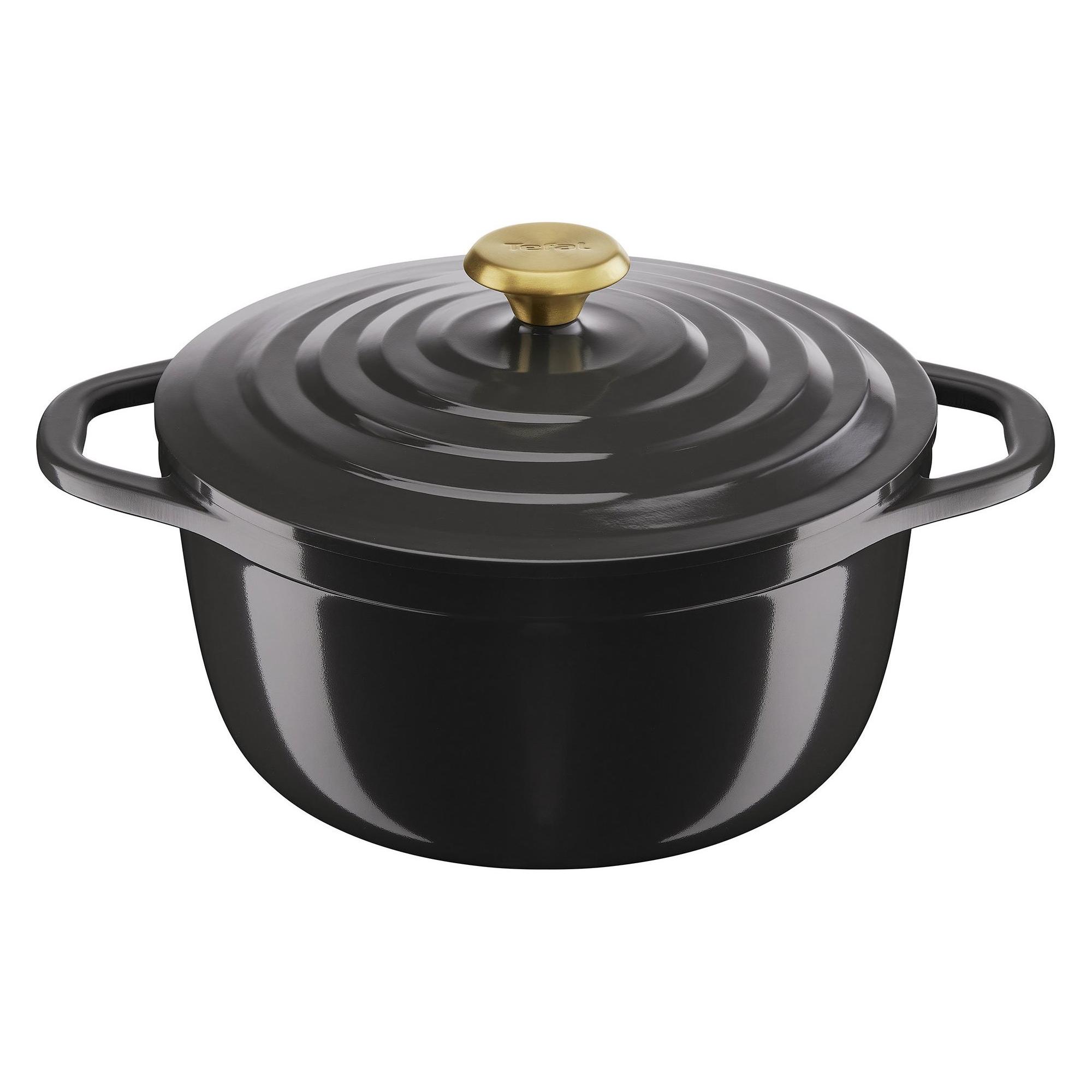Tefal Air Stewpot 24 cm / 4,7 l. Grey (E2554604) (E2554604)