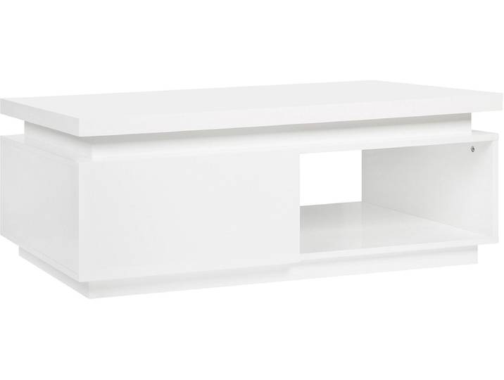 Couchtish LUMEN 60x110x40cm weiss