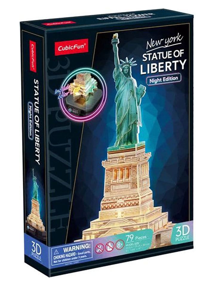 CubicFun 79tlg. 3D-Puzzle "New York Skyline" - ab 12 Jahren - onesize