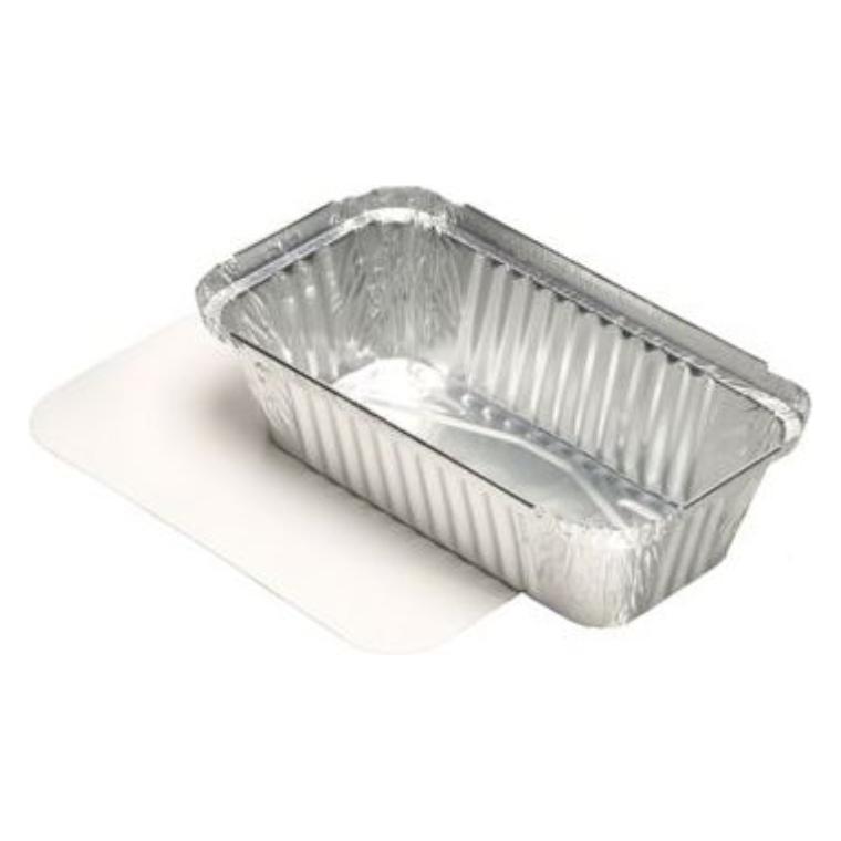 Papstar 14517 Einweg-Lebensmittelbehälter Aluminium (50x) (14517)