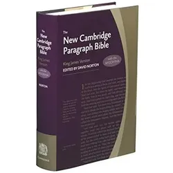 New Cambridge Paragraph Bible-KJV, Sachbücher