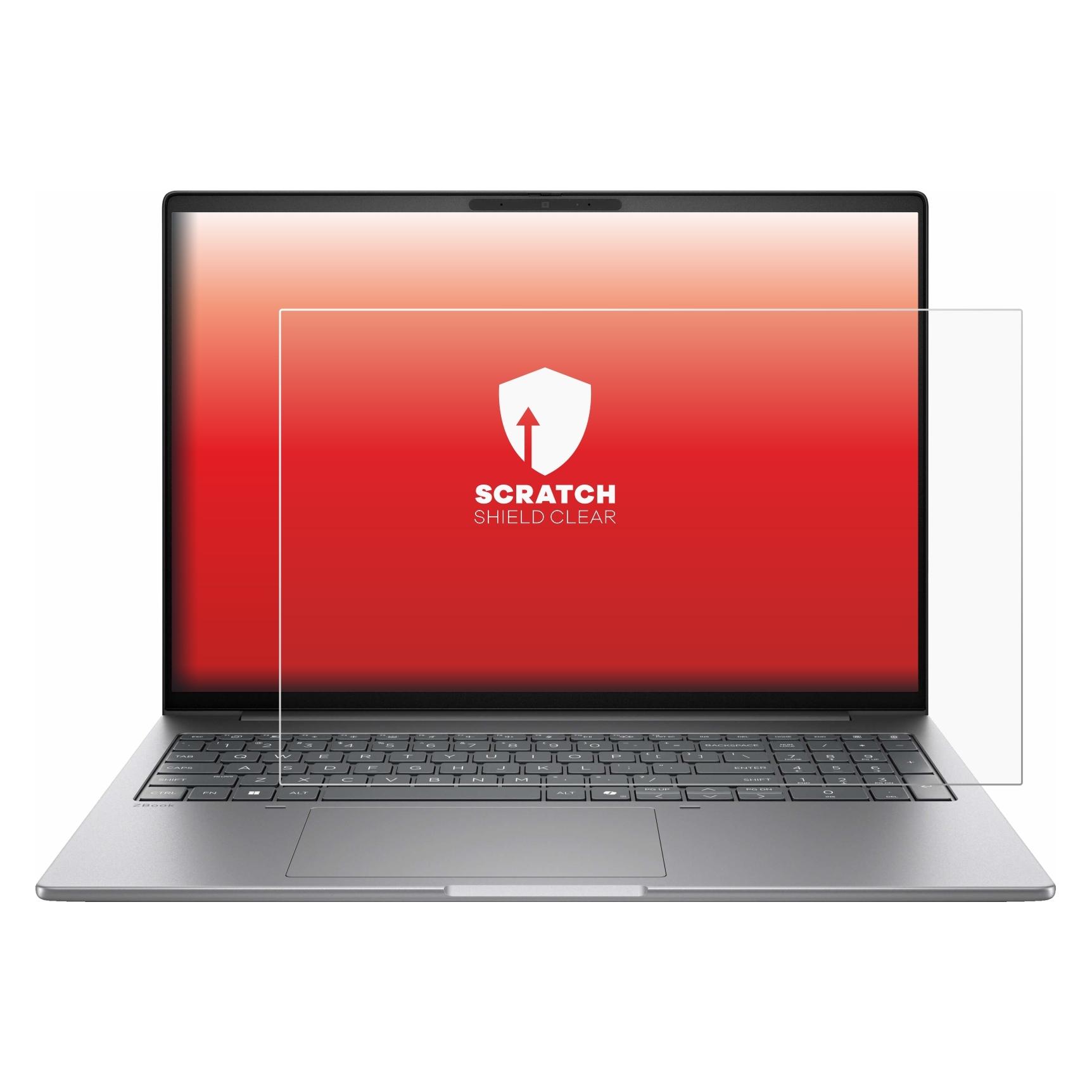 upscreen Schutzfolie für HP Zbook 8 G2i 16" Displayschutz Displayschutzfolie Folie Klar Transparent (16") (2864283)