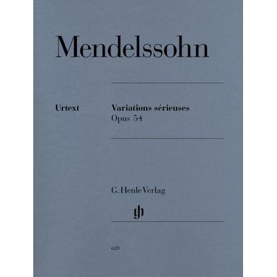 Felix Mendelssohn Bartholdy - Variations sérieuses op. 54 -