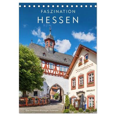Faszination Hessen (Tischkalender 2027 DIN A5 hoch), CALVENDO Monatskalender