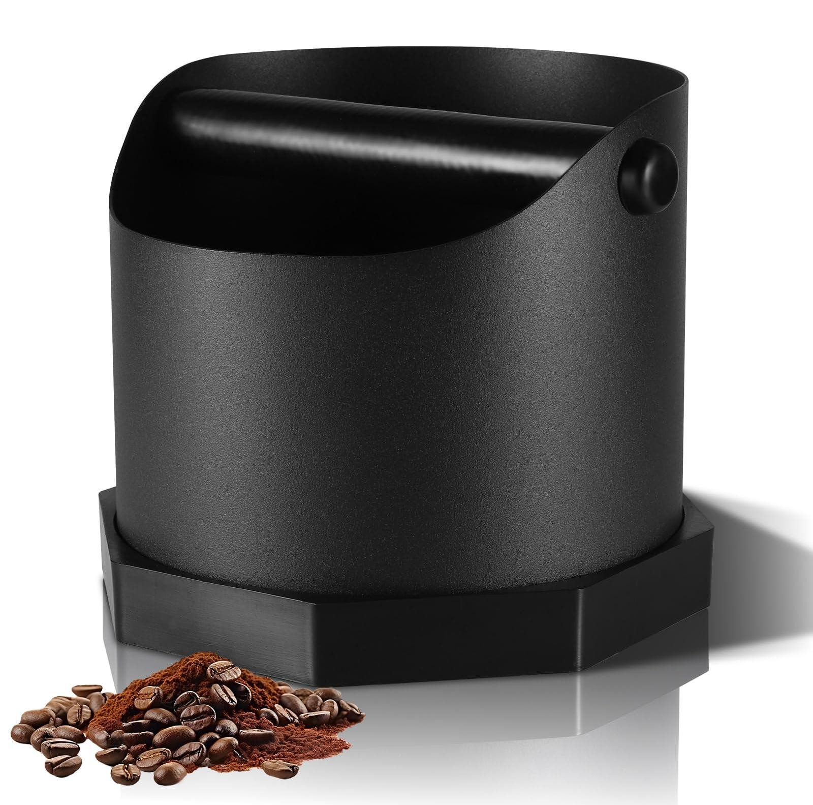 Selius Espresso Koffie Knock Box 1,6 l RVS met afneembare knock bar