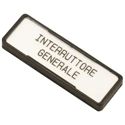 Brady, Etiketten, 17x52 non adhesive plate