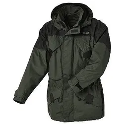 Lappland Extrem Jacke Kids 128 Dunkelgrün/Schwarz