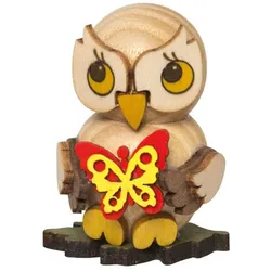 Kuhnert Eulenkind mit Schmetterling
