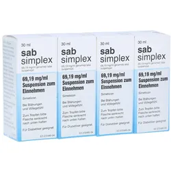 SAB Simplex Suspension zum Einnehmen - Reimport 4X30 ml