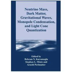 Neutrino Mass, Dark Matter, Gravitational Waves, Monopole Condensation, and Light Cone Quantization, Fachbücher von Stephan L. Mintz, Arnold Perlmutter, Behram N. Kursunoglu