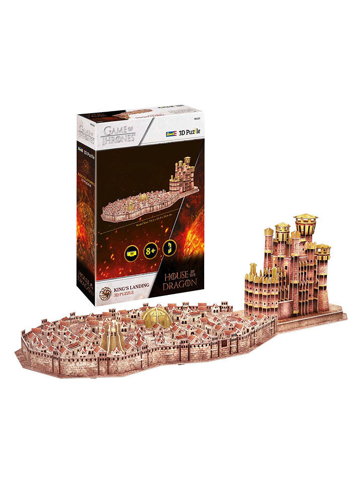 Revell 262tlg. 3D-Puzzle "House of the Dragon - King's Landing" - ab 8 Jahren - onesize