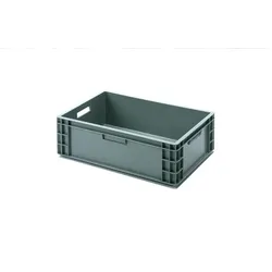 Luchs Professional Euro-Stapelbehälter 60 x 40 x 17 cm - Grau