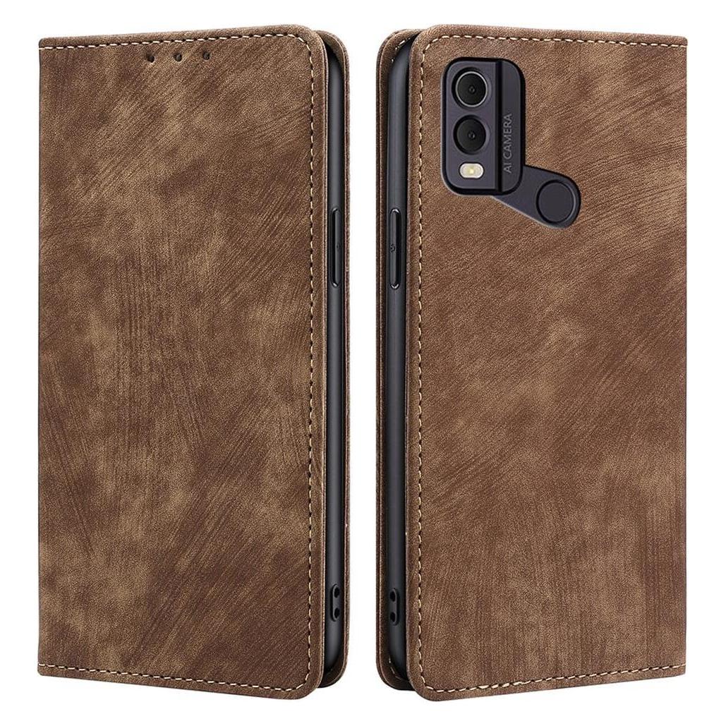 Cover-Discount Nokia C22 - Hülle mit RFID Blocker braun (Nokia C22) (660139534E)
