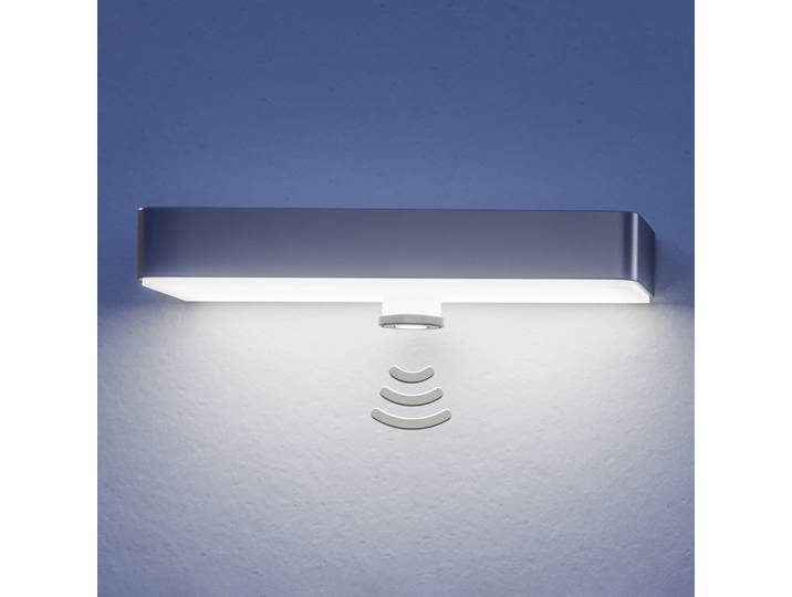 XSolar SOL-O S LED-Außenwandlampe Sensor anthrazit - STEINEL - Modern - Kunststoff - Einflammig