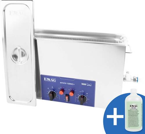 Emag Emmi 120HC Plus Ultraschallreiniger Universal 480W 10.3l mit Heizung