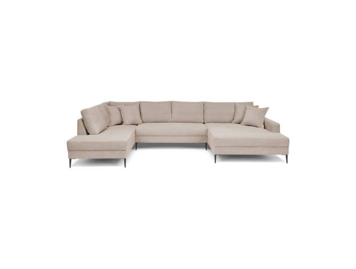 Trendstore Hilary Wohnlandschaft in Cord - Cord Zoom mink , link