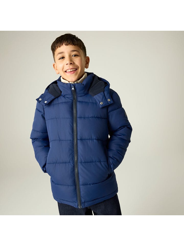 Regatta Winterjacke "Rover" in Dunkelblau - 152