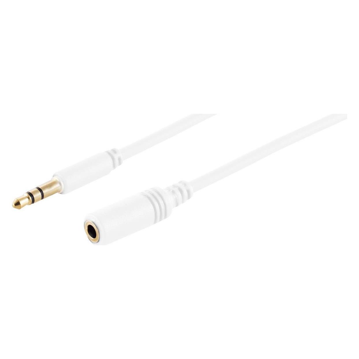 Shiverpeaks S/CONN maximum connectivity iPOD-Kabel-3,5mm Stecker auf 3,5 mm Kupplung, vergoldete Kontakte weiss (1.80 m, AUX Kabel) (33100)