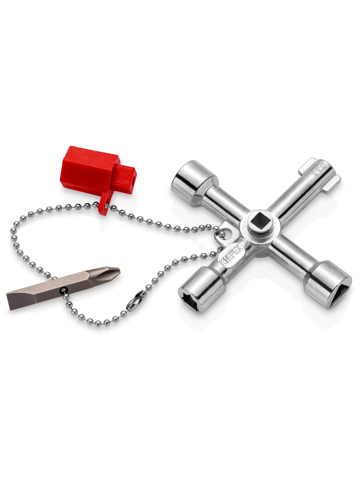 KNIPEX Schaltschrankschlüssel, für gängige Schränke und Absperrsysteme