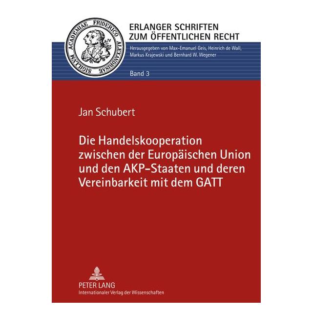 Peter Lang Schubert:Die Handelskooperation zwische (Deutsch, Hardcover, Jan Schubert) (67836811)