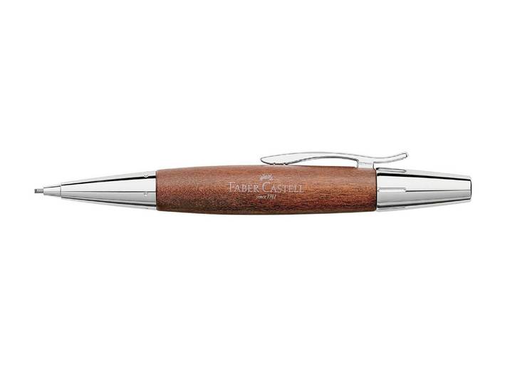 Bleistift FABER-CASTELL e-motio , braun (bunt), Stifte, Bleistift
