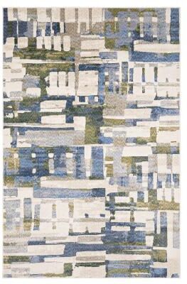 Style Haven Tobias Modern Geometric Blue/ Green Area Rug