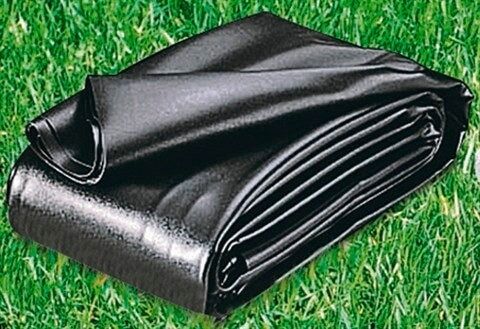 Teichfolie UBBINK "AquaLiner 1 mm", schwarz, B:400cm L:600cm, Polyvinylchlorid (PVC), Baufolien, Teichfolie