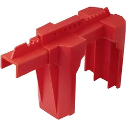 Sygonix, Ventil, SY-6872676 Verriegelung 110 mm Rot Kugelhahn DN50-DN200