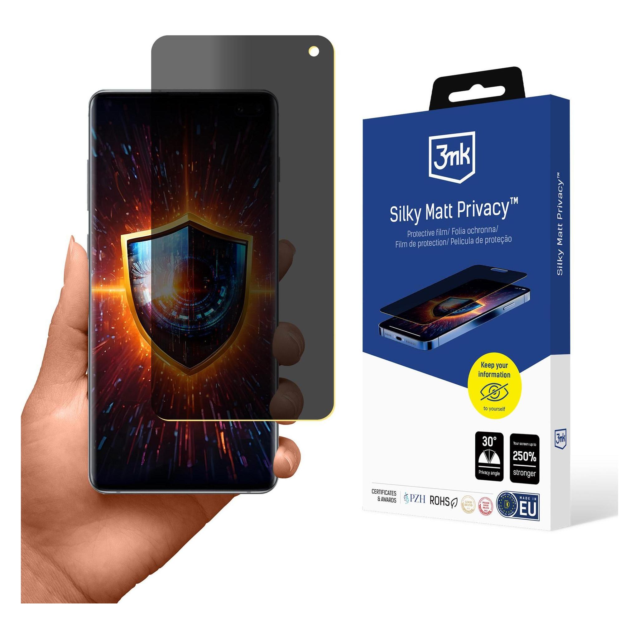 3MK Folia ochronna prywatyzujÄ ca matowa Silky Matt Privacy na Samsung Galaxy S10e (Klebefolie, Samsung Galaxy S10e) (W-3SlMatPv-SaS10e-0)