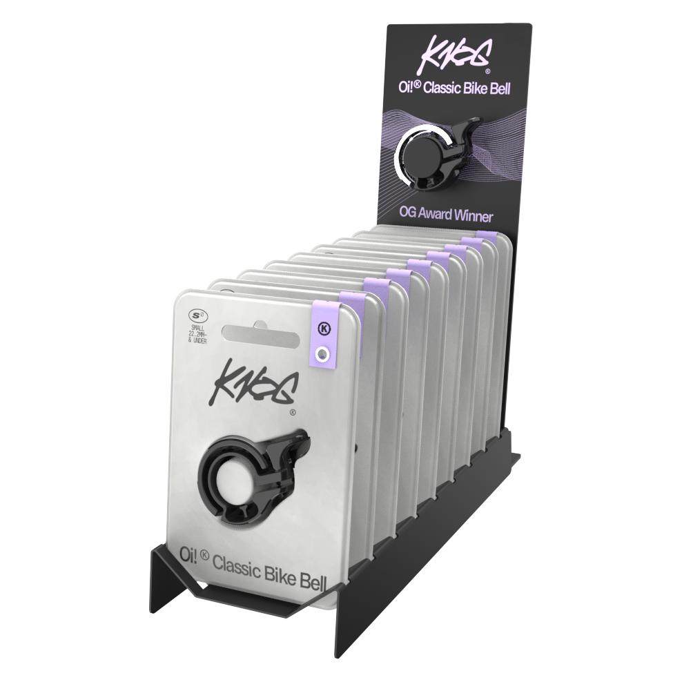 knog. Oi Classic Small Fahrradklingel THEKENDISPLAY, (VE/10) (63983456)