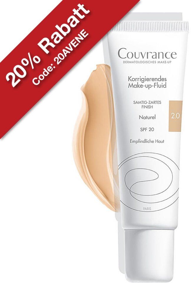 Avene Avène Couvrance korrigierendes Make-up Fluid 2.0 Naturel SPF 20 30ml