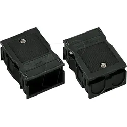 WAGO 770-503 - WINSTA® MIDI, 3-pol, Zugentlastungsgehäuse, schwarz