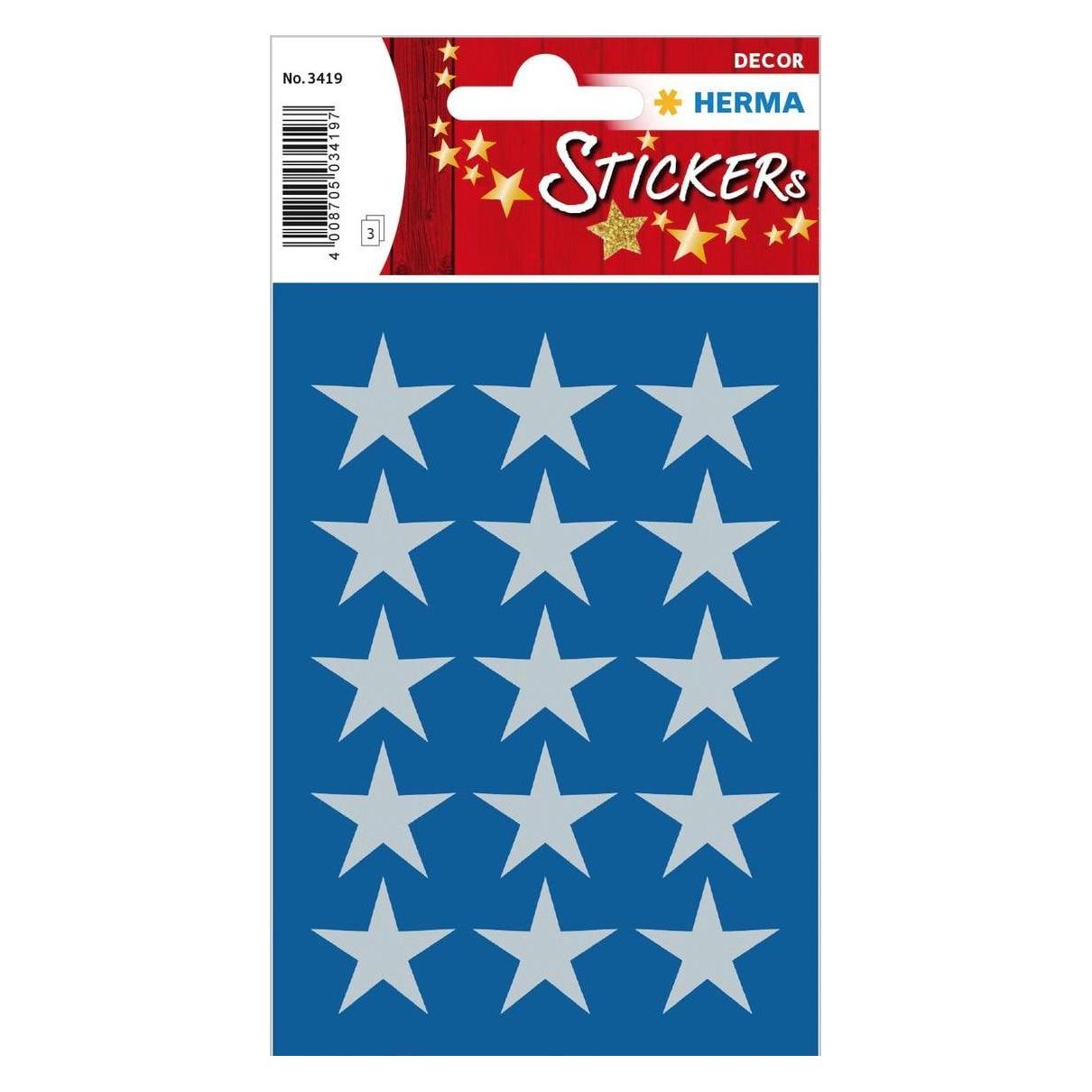 Herma Sticker Sterne (135 Sticker) (3419)