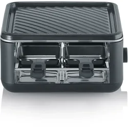 Severin RG 2360 Black Line Lite Mini Raclette-Grill 600 W