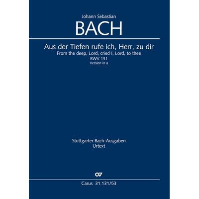 Aus der Tiefen rufe ich, Herr, zu dir (Klavierauszug) -