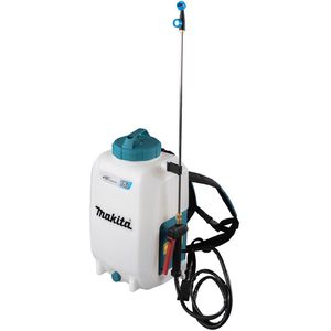 Makita Drucksprüher DUS158Z Akku-Druckspritze, 15L, 18 V Rückenspritzgerät, verstellbare Düse, 5 bar
