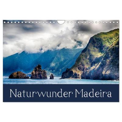 Naturwunder Madeira (Wandkalender 2027 DIN A4 quer), CALVENDO Monatskalender