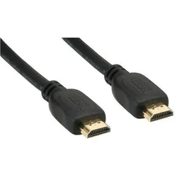 INLINE HDMI Kabel, St/St, verg. Kontakte, schwarz, 1.5m