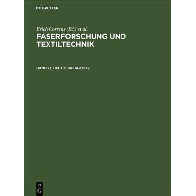 Januar 1972, Gebundene Ausgabe von , De Gruyter, 978-3-11-252469-5