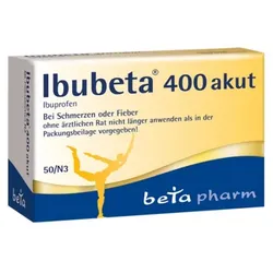 IBUBETA 400 akut Filmtabletten 50 St