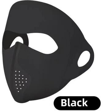 USA Free Shipping Shop Arctic Breeze Cooling Face Cover Mask For UV Protection, Running & Cycling black